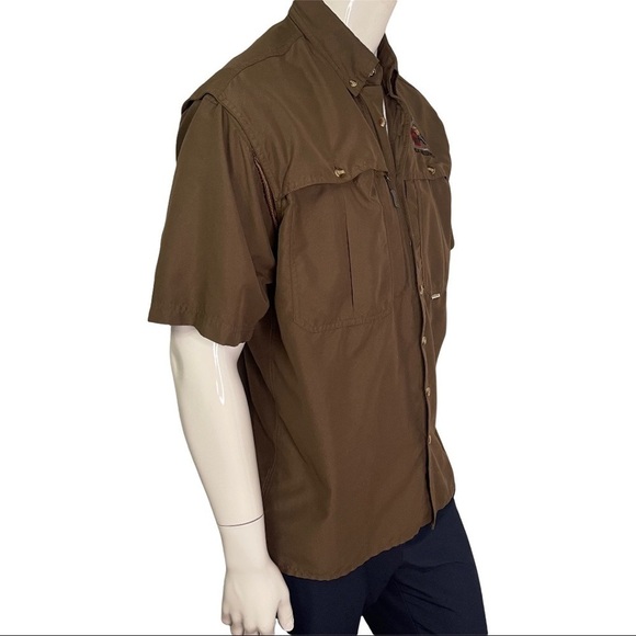 Drake Vented Wingshooter's Short Sleeve Casual Lightweight Shirt Mens Me… - Picture 4 of 12